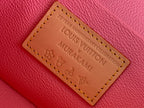 LV x TM NICE 20cm Sakura Brown Cherry Blossom Monogram Canvas