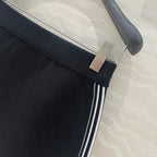 CD Short Skirt Black Viscose Polyamide