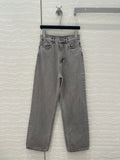 CD Straight Jeans Gray cotton