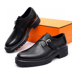HM Men's Loafer  Black Calfskin 616537