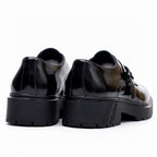 HM Men's Loafer Black Patent Leather 616538