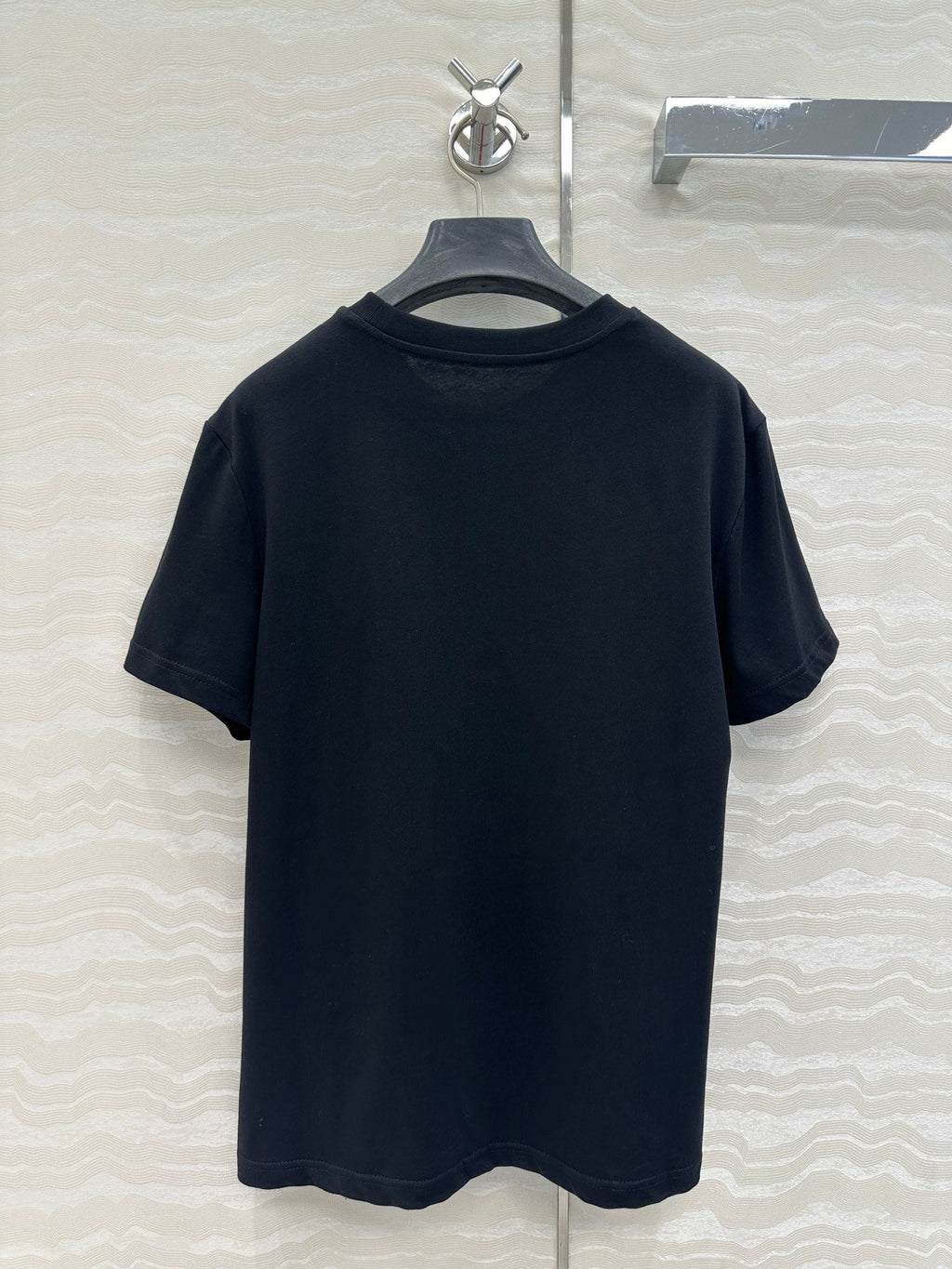 LV Monogram Denim Jacquard Flower Pocket Black Cotton