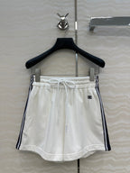 Celine Sports Short White Cotton