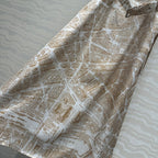 CD Dress Light Brown Silk