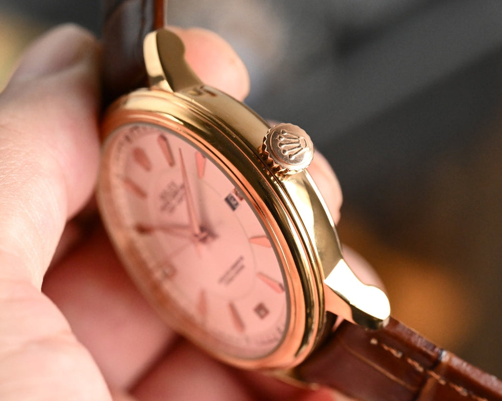 Rolex 25 Day-Date 40mm Silver Gold 361045