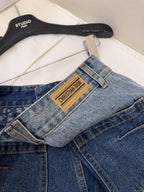 CD Rolled Denim Short Blue cotton