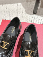 VT Vlogo Loafer Black Patent Leather 359840