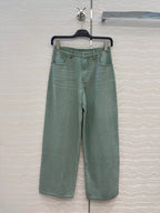 Loewe Jean Green Cotton