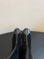 CC 25 Martin Boot Black Suede Sheepskin 408608