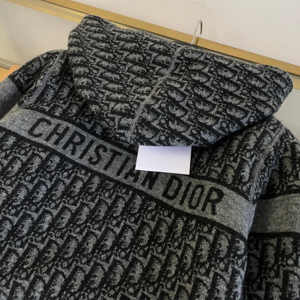 CD 25 Hooded Cardigan Wool And Cashmere 299080