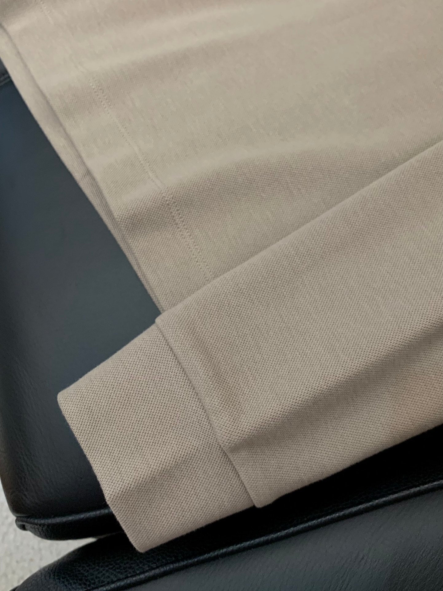MC 2025 Long-sleeved T-shirt Beige Cotton