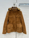LP 25 Jacket Camel Suede Lambskin 314086