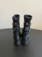Dior 2025 Short Boot Black Cowhide 501247