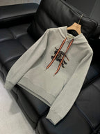 Burberry 25 Hooded Sweatshirt Gray Cotton