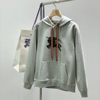 Burberry 25 Hooded Sweatshirt Gray Cotton