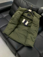Prada 2025 Prada Re-Nylon Puffer Vest Green Down