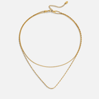 Leona Layered Gold Necklace