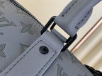 LV  Keepall 50B Anthracite Grey Monogram Shadow Calfskin