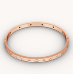 ZERO 1 PINK GOLD 12 DIAMONDS BRACELET