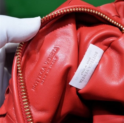 mini jodie 28 red lambskin