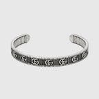 GG BRACELET DOUBLE G SILVER