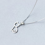 Korean sweet cat necklace simple necklace