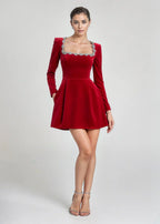 Willow™ | Velvet Mini Dress