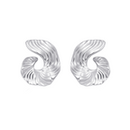 FLOWING SWIRL HOOPS.