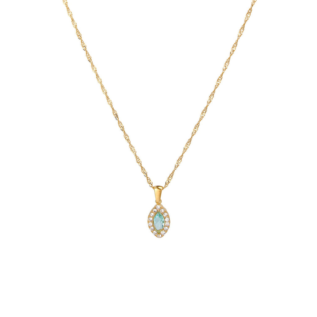 ENCHANT. lake blue