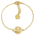 CD PEDANT GOLD NECKLACE