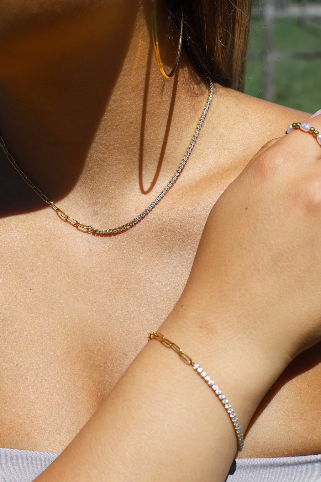RUBY. NECKLACE