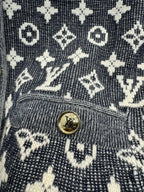 LV knitted cardigan vest