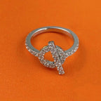 FINESSE RING SILVER DIAMOND