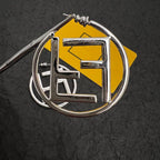 DOUBLE F SILVER EARRINGS