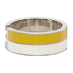 FF RING SILVER WHITE&YELLOW