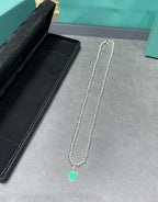 RETURN TO TIF SILVER BEAD NECKLACE