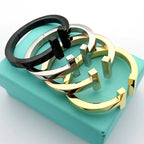 T SQUARE OPEN BRACELET