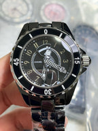J12 38mm Mademoiselle Automatic Black Ceramic