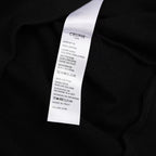 Celin Loose Hoodie Black Fleece White Logo