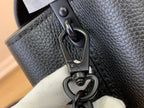 Capucines Mini 22cm East-West All Black