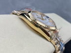 DAY-DATE 36MM GOLD CASE WHITE DIAL