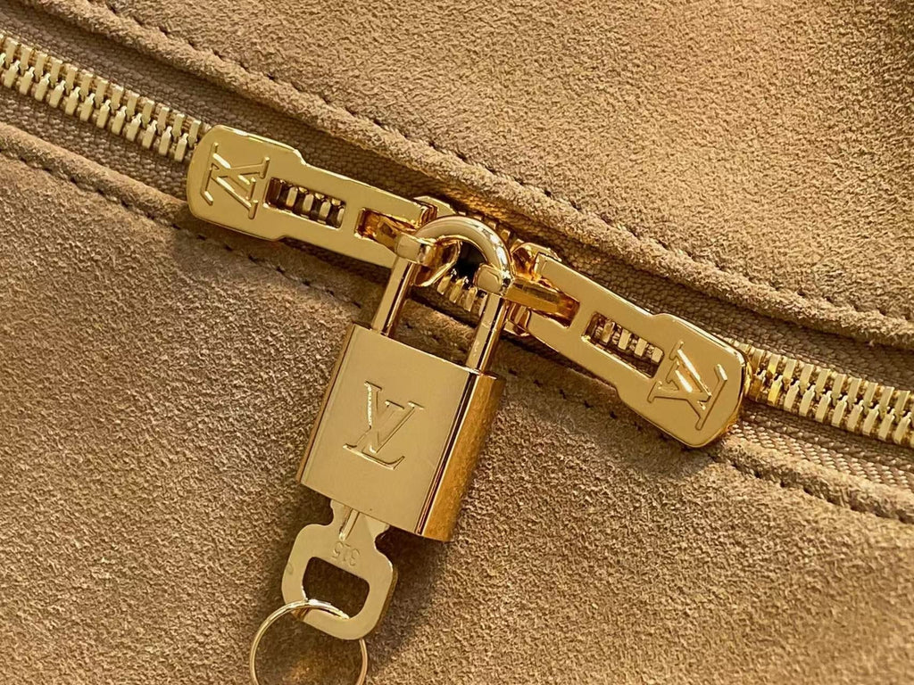 LV Express Travel Bag Hazelnut Brown Cowhide Frabic