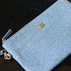 CC 25C Hobo Bags 40cm Light Blue Denim