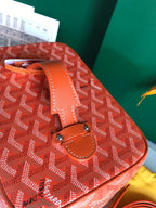 Goyard Muse Vanity Case Orange Leather 52