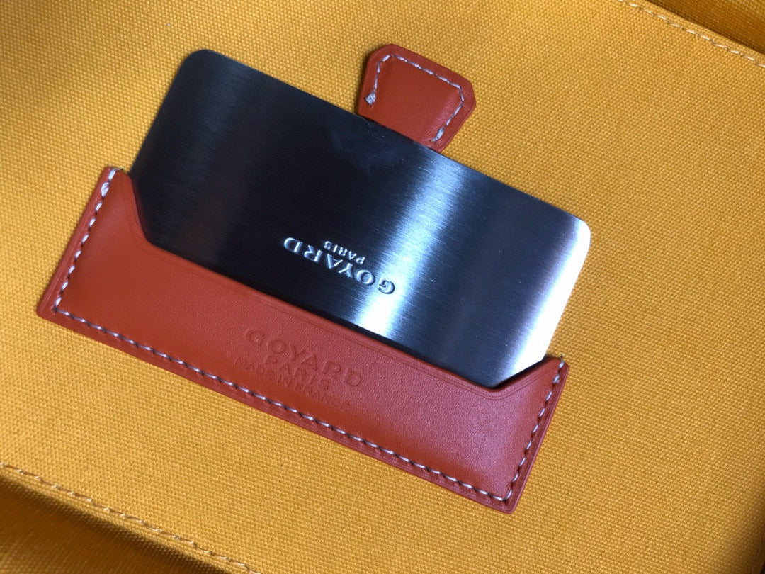 Goyard Muse Vanity Case Orange Leather 52