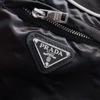 Prada Black/White Sweatpants with Re-Nylon