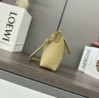 Loewe Puzzle Fold Pouch Light Yellow Nappa Calfskin