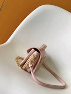 Pochette Metis East West 21.5 Pink White Monogram Empreinte Calfskin