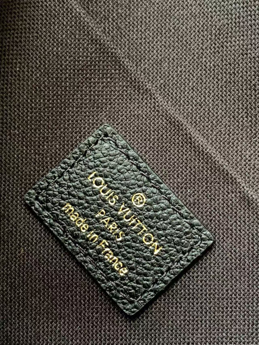 LV Pochette Félicie Chain Bag Black Grain Cowhide