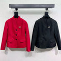Dior Jacket Black and Red Polyester